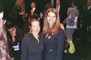 Charlotte Laws and Maria Shriver